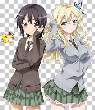 Haganai Rika Shiguma Yozora Mikazuki Kobato Hasegawa Anime PNG Clipart