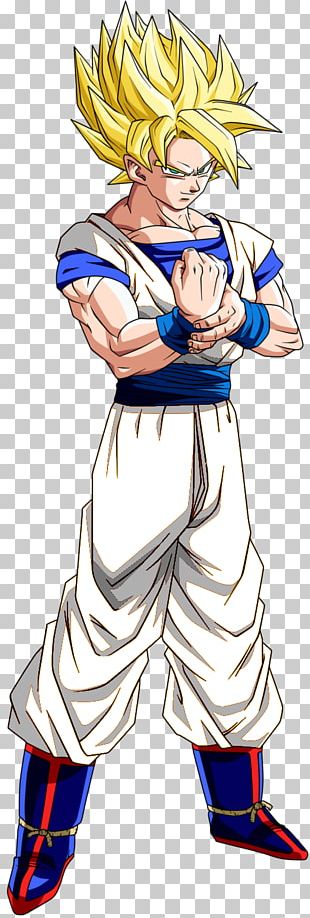 Vegeta Goku Trunks Majin Buu Super Saiyan PNG Clipart Action Figure