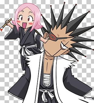 Kusajishi Yachiru Kenpachi Zaraki Ikkaku Madarame Ichigo Kurosaki