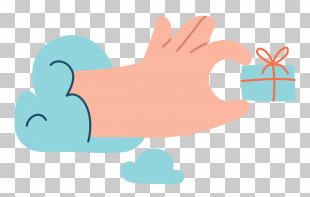 Hand Pinching Present Hand Gift PNG Clipart Cartoon Drawing Gesture