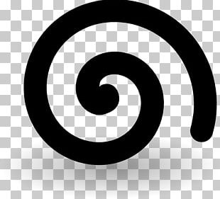 Spiral Symbol Circle PNG Clipart Area Black And White Circle