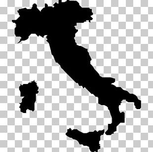 Regions Of Italy Map PNG