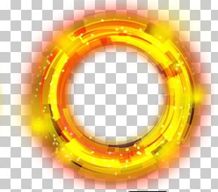 Light Circle Yellow PNG