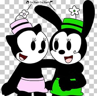 Oswald The Lucky Rabbit Cat Hare Cottontail Rabbit PNG