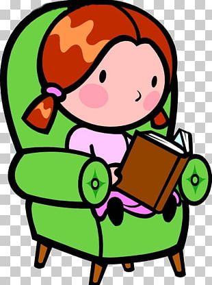 Student Reading Childrens Literature Short Story PNG