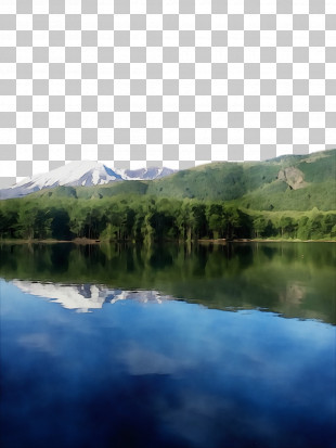 Mount Scenery Fjord Lake District Lough Crater Lake PNG