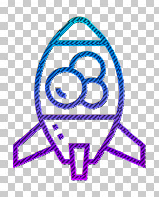 Rocket Icon Lava Lamp Icon Home Decoration Icon PNG