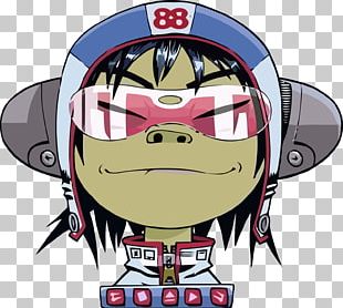 2-D Noodle Russel Hobbs Rise Of The Ogre Gorillaz PNG