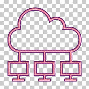 Cloud Computing Icon Data And Internet Communication Icon PNG