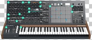 Arturia MiniBrute Steiner-Parker Synthacon Minimoog Voyager Analog Synthesizer PNG