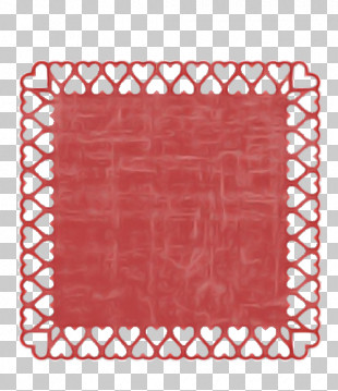 Red Pink Rectangle Pattern Line PNG