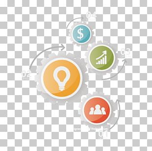 Gear Infographic Icon PNG