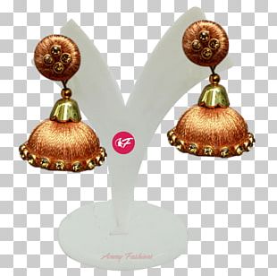 Earring Thread Silk Material Jewellery PNG
