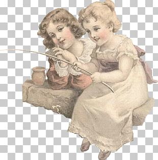 Vintage Victorian Era Child PNG