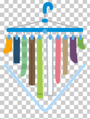 Icon - Clothes Hanger For Drying Laundry PNG