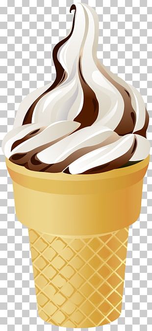Ice Cream Cones Sundae Vanilla Ice Cream PNG