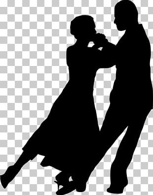 Silhouette Ballroom Dance Hustle Latin Dance PNG, Clipart, Animals, Arm ...