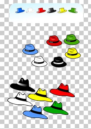 six thinking hats clipart