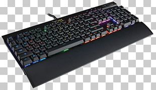 Computer Keyboard Corsair Gaming K70 RGB Mechanical English PNG
