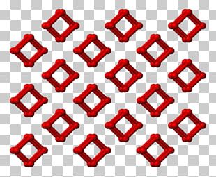 Solid Oxygen Crystal Structure PNG