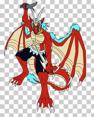 red dragon anthro
