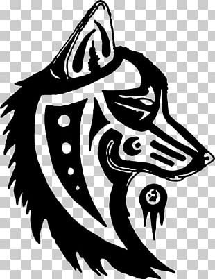 Gray Wolf Tattoo Ink Flash Drawing PNG, Clipart, Animal, Carnivoran ...