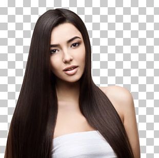 Artificial Hair Integrations Brown Hair Hair Straightening Hairstyle ...