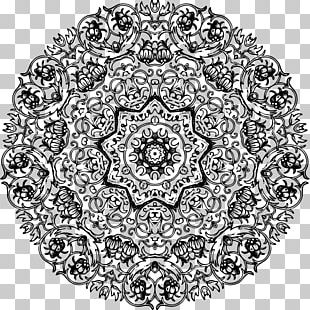 Sacred Geometry Art Drawing PNG