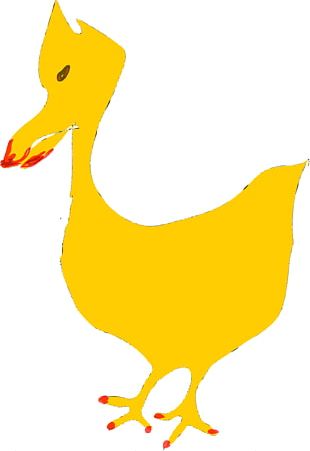 Goose Duck Cartoon PNG