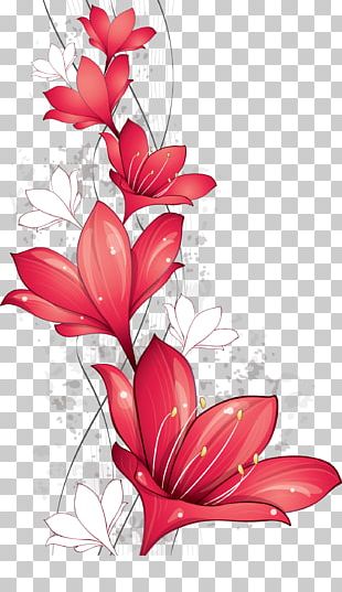 Plant Red Spider Lily Png Clipart Cut Flowers Download Flora Floral Design Flower Free Png Download
