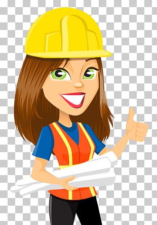 Engineering Woman PNG