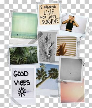 Instant Camera Mood Board Collage Instax PNG