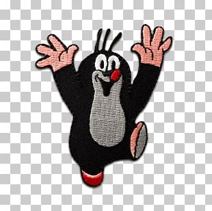 Mole Man European Mole Embroidered Patch Child PNG