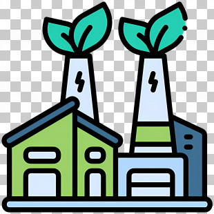 Sustainability - Eco-Friendly Factory Design PNG