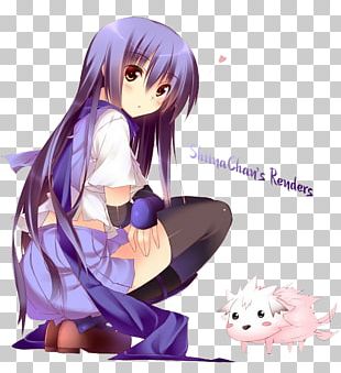 Anjo Yuzuru Otonashi Hideki Hinata Anime, Anjos, roxo, cabelo preto,  violeta png