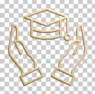 Hands Icon Scholarship Icon School Icon PNG