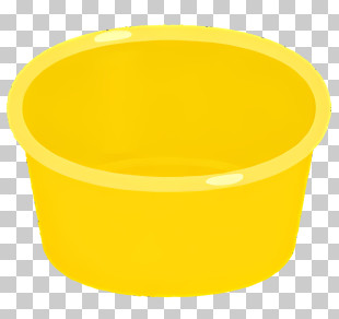 Icon - Yellow Bowl For Kitchen Use PNG