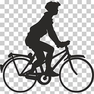 Bicycle Motorcycle Silhouette PNG