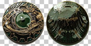 Geocoin Metal Button Swarovski AG Compass Rose PNG