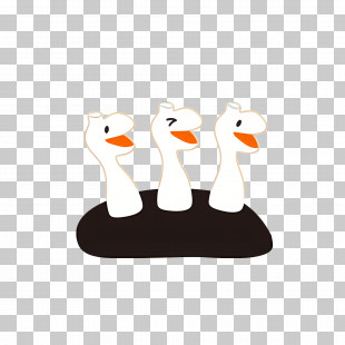 Shinkaizoku - Three Geese Cartoon PNG