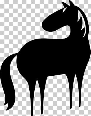 Horse Silhouette Cartoon PNG