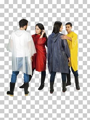 Raincoat Poncho T-shirt Plastic Hood PNG