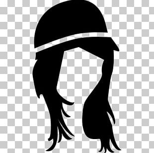 Hairstyle Silhouette Woman Cap PNG