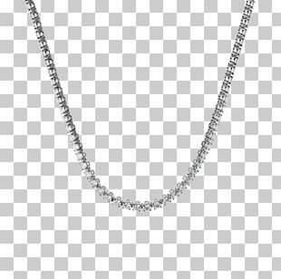 Silver-colored chain link necklace, Necklace Figaro chain Jewellery  Sterling silver, Swag Chain, technic, fashion png