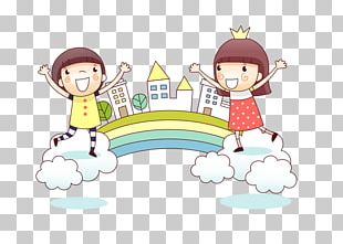 Rainbow Child Cartoon Illustration PNG, Clipart, Boy, Cartoon Children ...