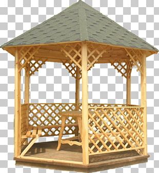 Gazebo Pergola Garden Buildings Roof Deck Png, Clipart, Back Garden 