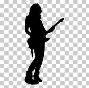 Silhouette Electric Guitar PNG, Clipart, Acoustic Electric Guitar ...