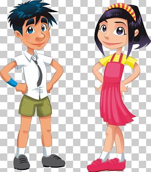 Boy And Girl Cartoon Png Images Boy And Girl Cartoon Clipart Free Download