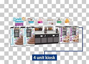 Soft Serve Machine Frozen Yogurt Kiosk PNG