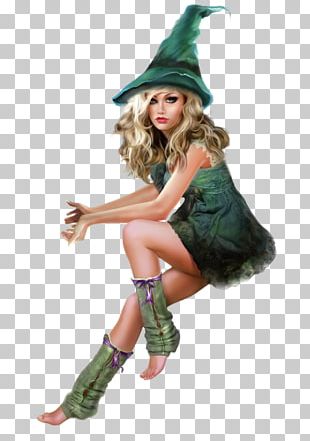 Witchcraft Costume PNG
